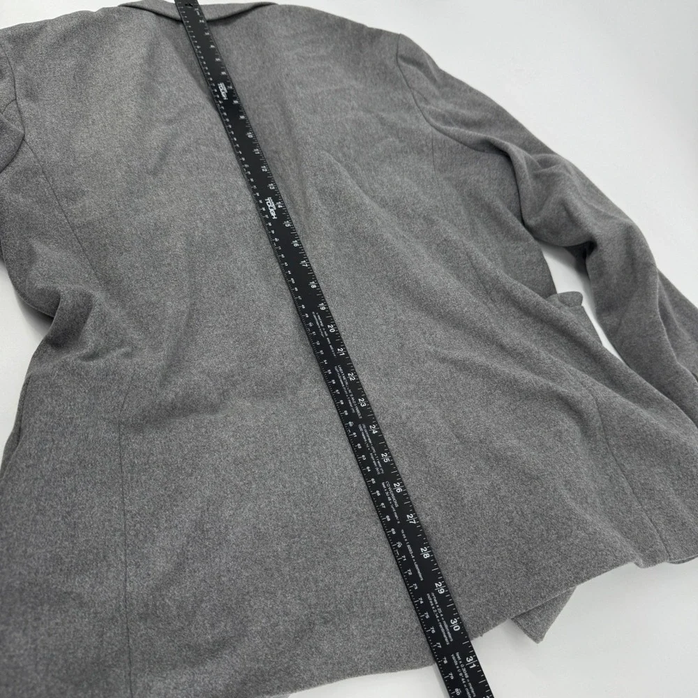 Banana Republic Mens 44R Grey Wool Blend Two Button Blazer Sport Coat Jacket